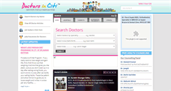 Desktop Screenshot of doctorsinciti.com